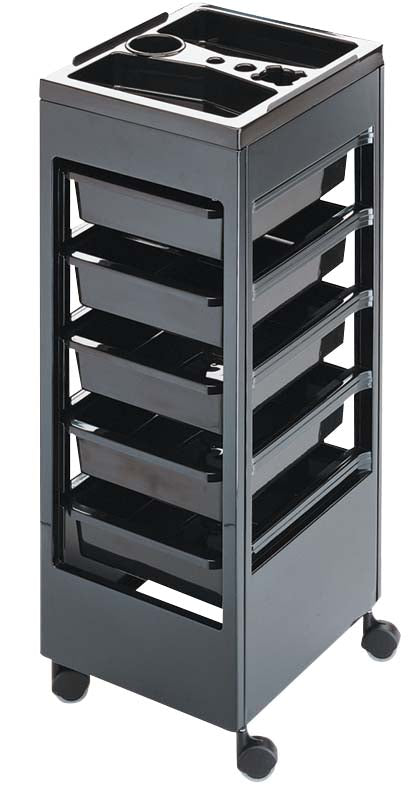 Karisma schwarzer Bedienungswagen DOLLY