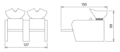 Vezzosi Rückwärtswaschsessel Eddie sofa relax