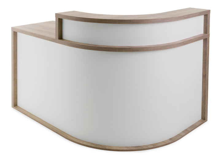 Pahi reception counter Elm with cover