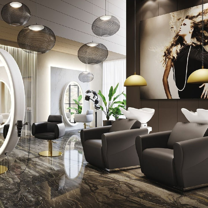Salondesign24 Friseurausstattung Paketangebot Round