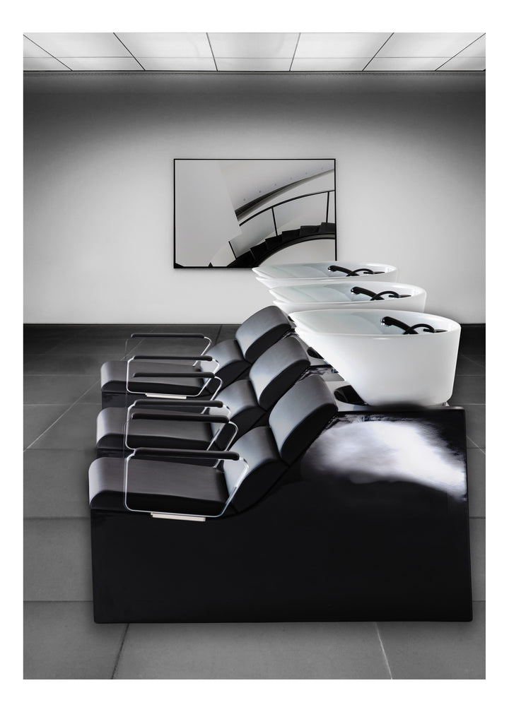 Takara Belmont, lavabo à dossier inclinable Swash Adria