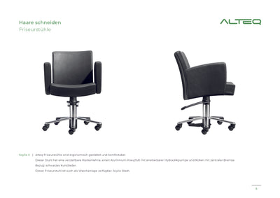 Alteq main catalogue hairdressing furniture