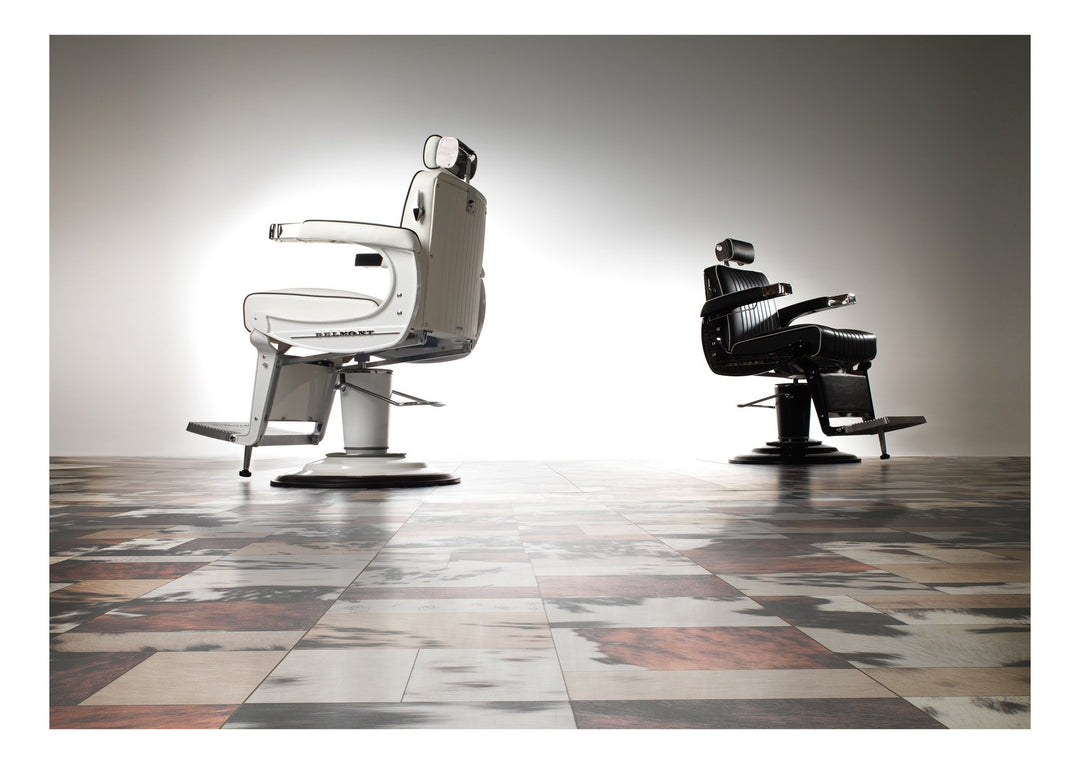 Takara Belmont Apollo 2 Elite Barber Chair, White
