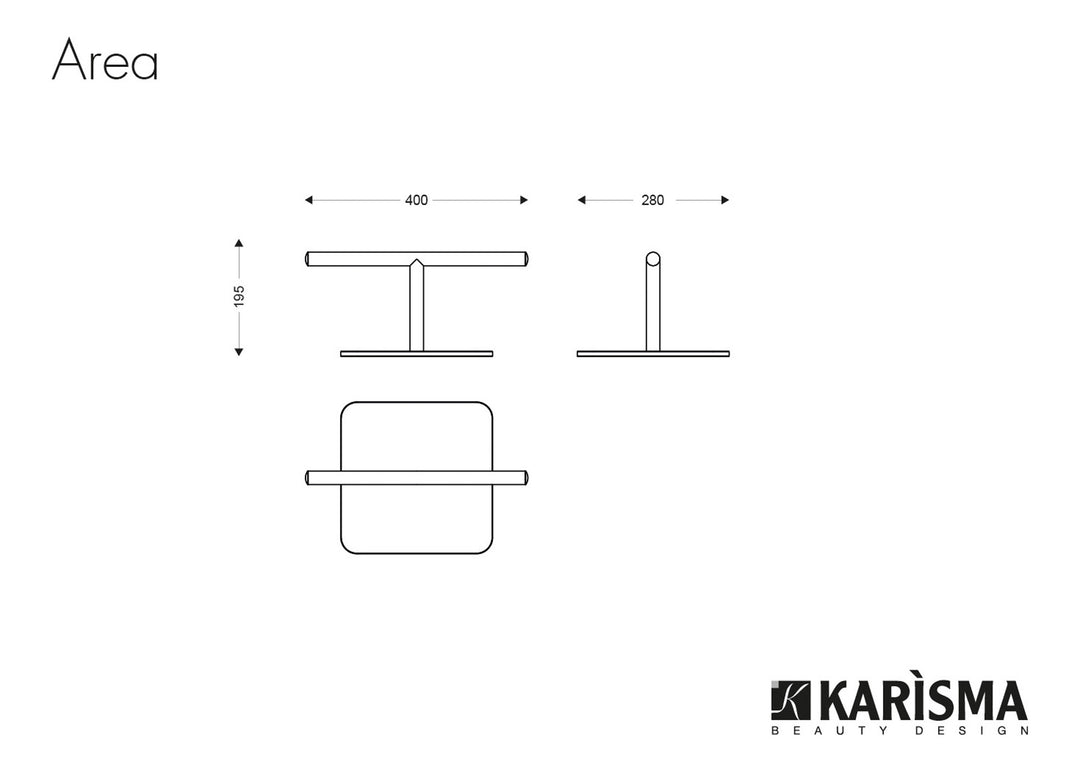 AREA poggiapiedi Karisma