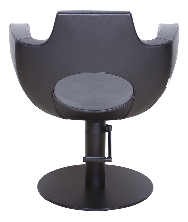 GammaStore Friseurstuhl AUREOLE BASE SUPERBLACK BLACK COLOR