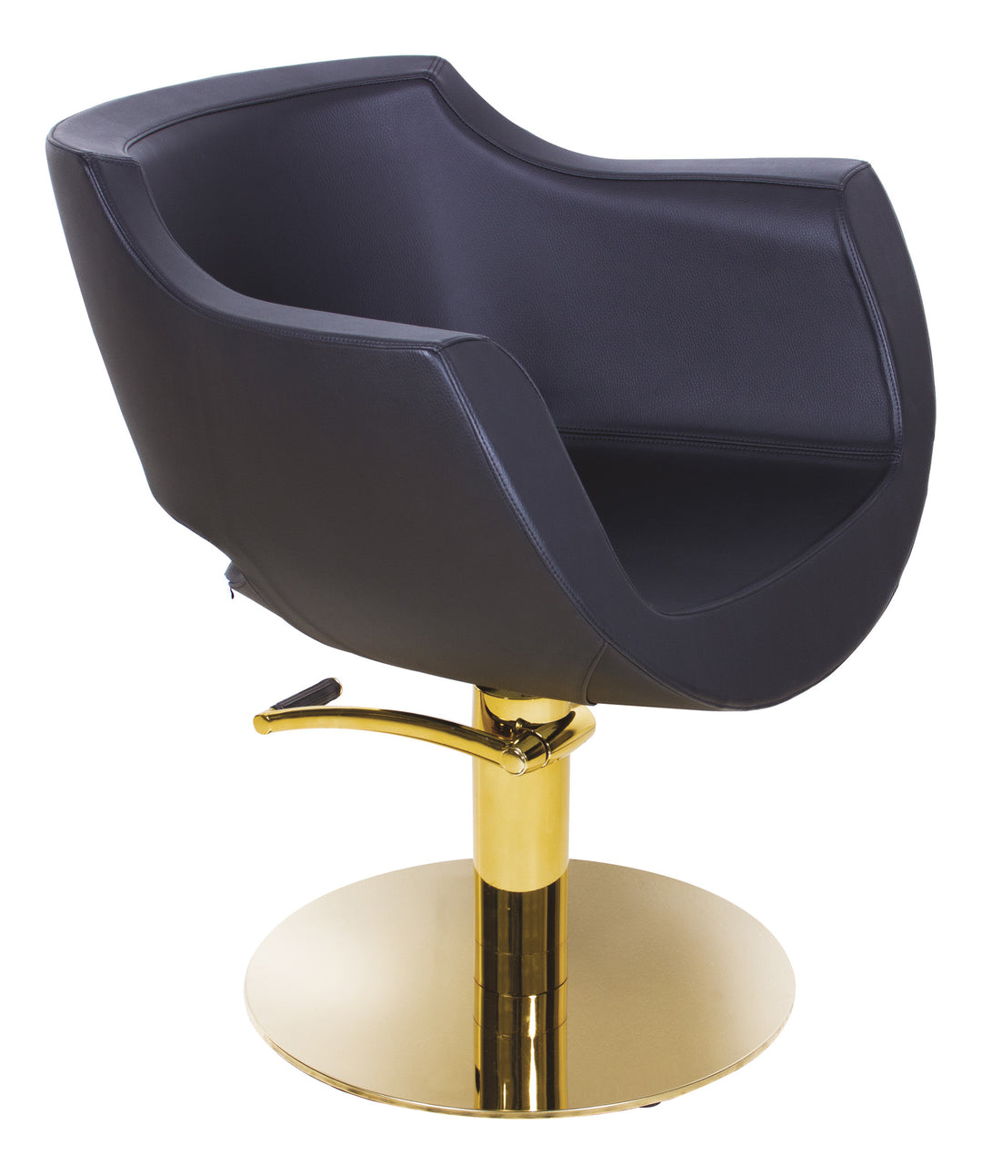 GammaStore Kuaför Koltuğu AUREOLE BASE SUPERGOLD BLACK COLOR