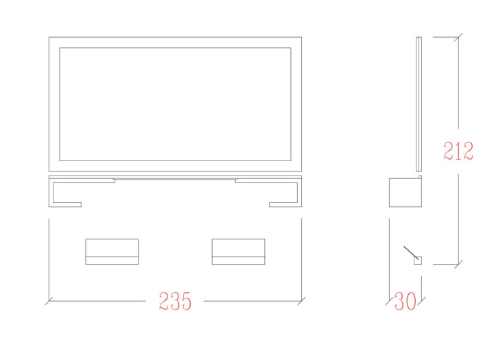 Vezzosi Frisörspiegel Baroque