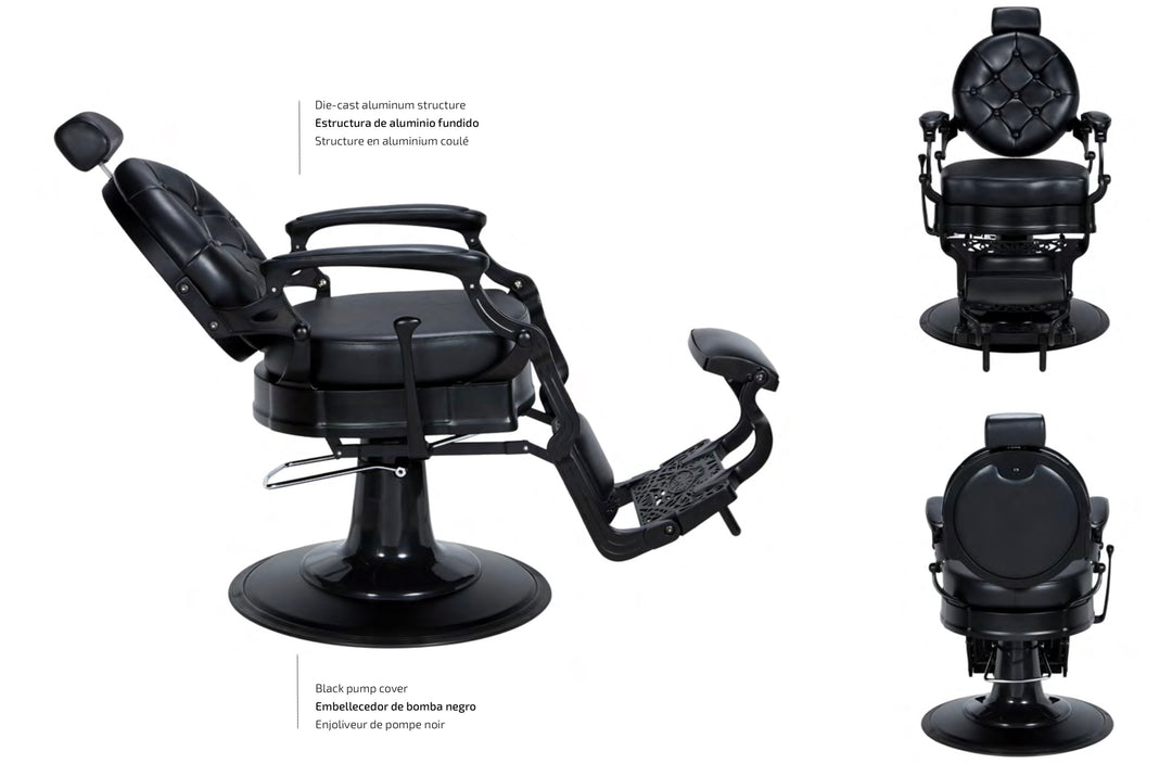 Ebner Friseureinrichtungen Express Line Barberchair MECK