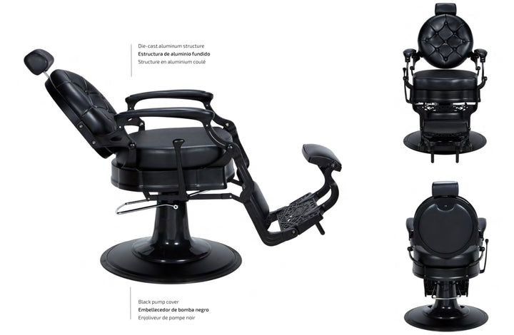 Ebner Friseureinrichtungen Express Line Barberchair MECK