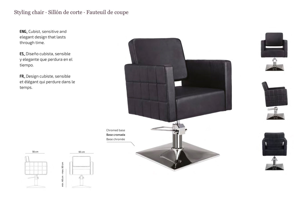 Ebner Friseureinrichtungen Express Line Sillón para mujer Vanessa