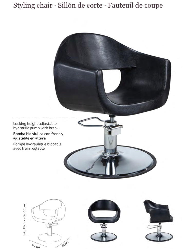 Ebner Friseureinrichtungen Express Line Sillón de peluquería ERI