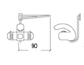 Vezzoni Trockengerät Luce Wand