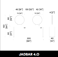 GammaStore Friseurspiegel JADBAR 4.O