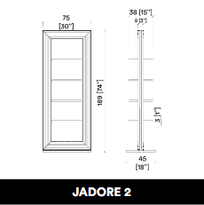 GammaStore Verkaufsregal JADORE 2