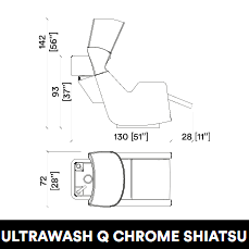 GammaStore Wasunit Ultra. Q Chr. SHIATSU (nero)