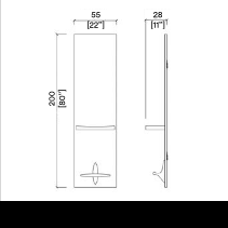 Tocador Modelo 20 Inox