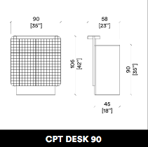 GammaStore Tezghea de recepție CASSA CPT 90