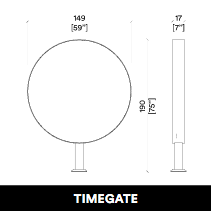 Oglinda de coafură GammaStore TIMEGATE