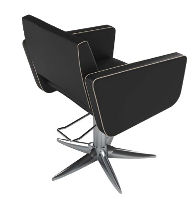 Scaun de coafură GammaStore AEOLIAN BASE PARROT BLACK COLOR