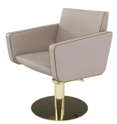 Scaun de coafură GammaStore AEOLIAN BASE SUPERGOLD FULL COLOR