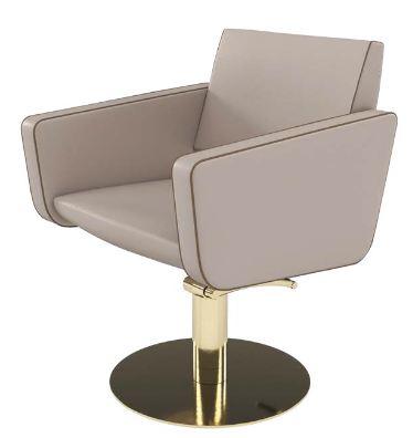 GammaStore styling chair AEOLIAN BASE SUPERGOLD FULL COLOR