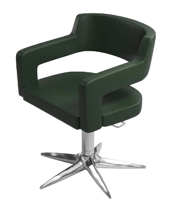 Fauteuil de coiffure GammaStore CREUSA BASE PARROT BLACK COLOR