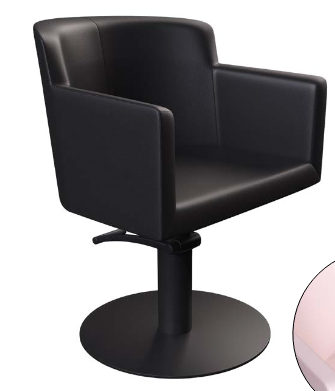 GammaStore styling chair DORIAN BASE SUPERBLACK FULL COLOR