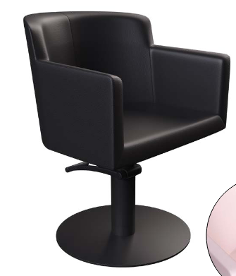 GammaStore Kappersstoel DORIAN BASE SUPERBLACK BLACK COLOR