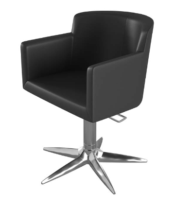GammaStore Kappersstoel DORIAN BASE PARROT BLACK COLOR