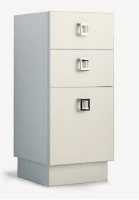 GammaStore kastje PPA80 deur+2 lades, kleur hout, zwart, wit