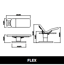 GammaStore Massageliege FLEX