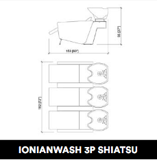 GammaStore Waschsessel IONIANWASH 3P SHIATSU FULL COLOR