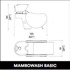 GammaStore Backwash unit MAMBOWASH 1P BASIC FULL COLOR