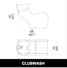 GammaStore Yıkama Koltuğu CLUB WASH black