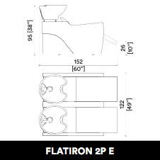 GammaStore Wasunit FLATIRON 2P E  BLACK