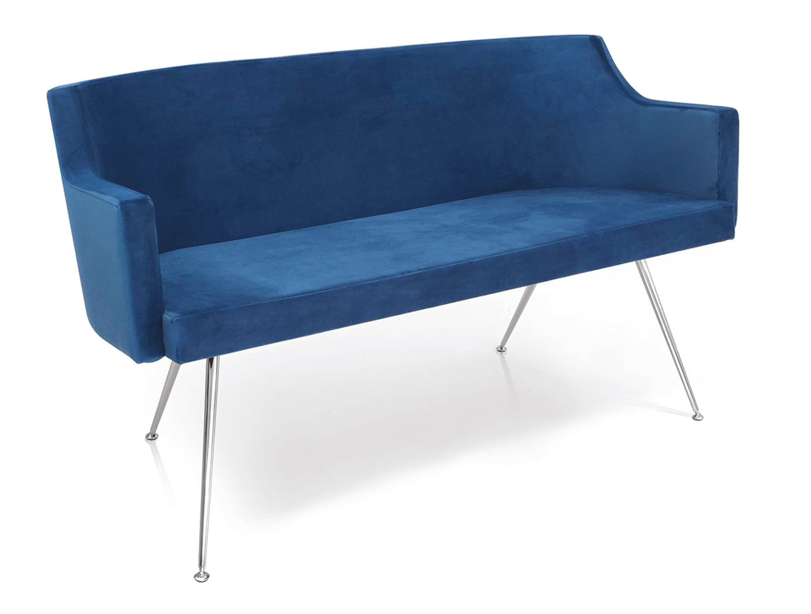 GammaStore Wachtbank BIRKIN SOFA 2 BLACK  Zwarte bekleding. 2 zitplaatsen