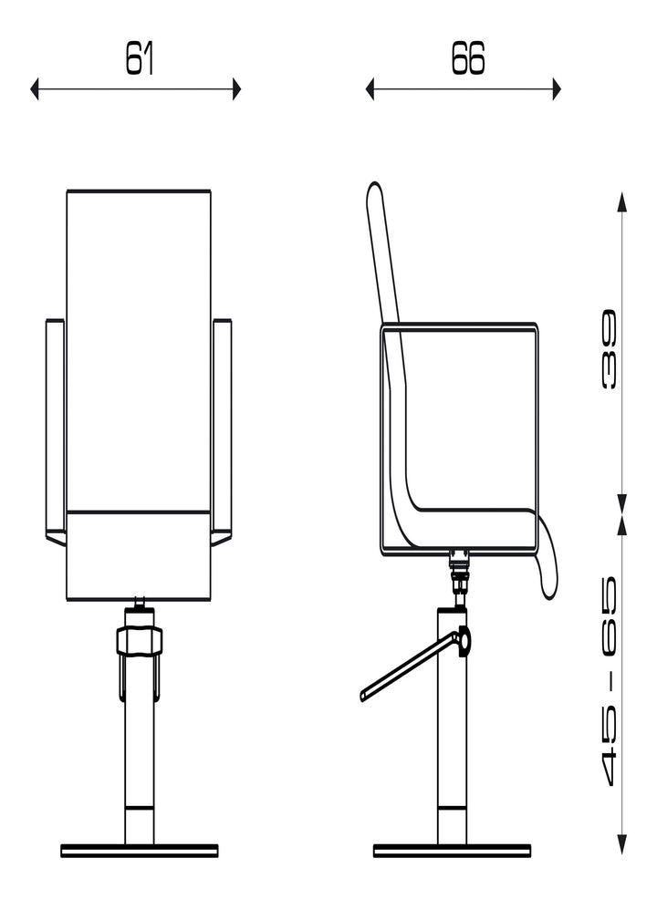Pietranera Friseurstuhl BLADE EASY