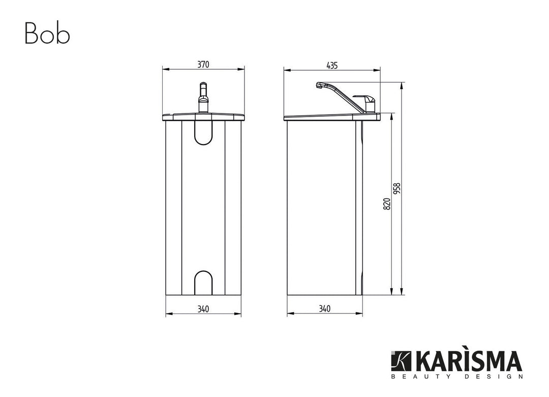 Karisma Lavabo de pie BOB