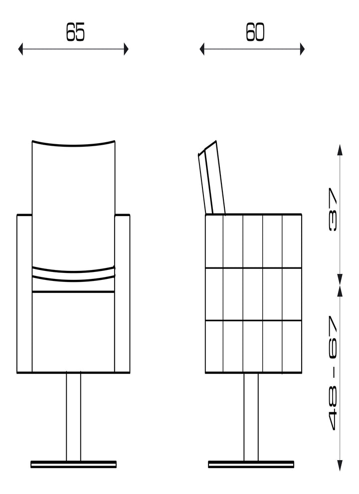 Pietranera Friseurstuhl BOLERO OPTIMA