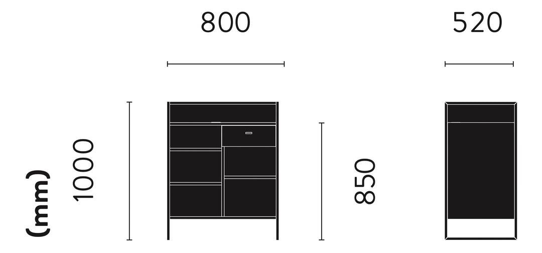 Cara Collection Reception Counter B-House