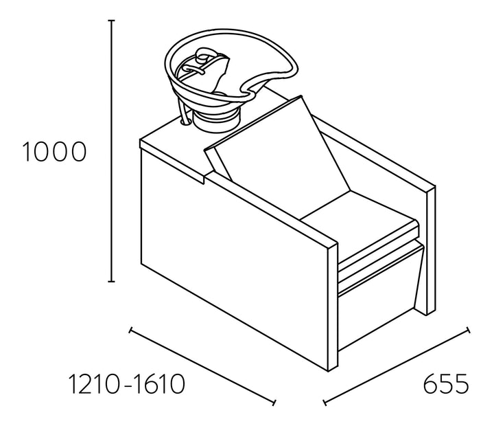 Sedia di lavaggio Pahi Oslo