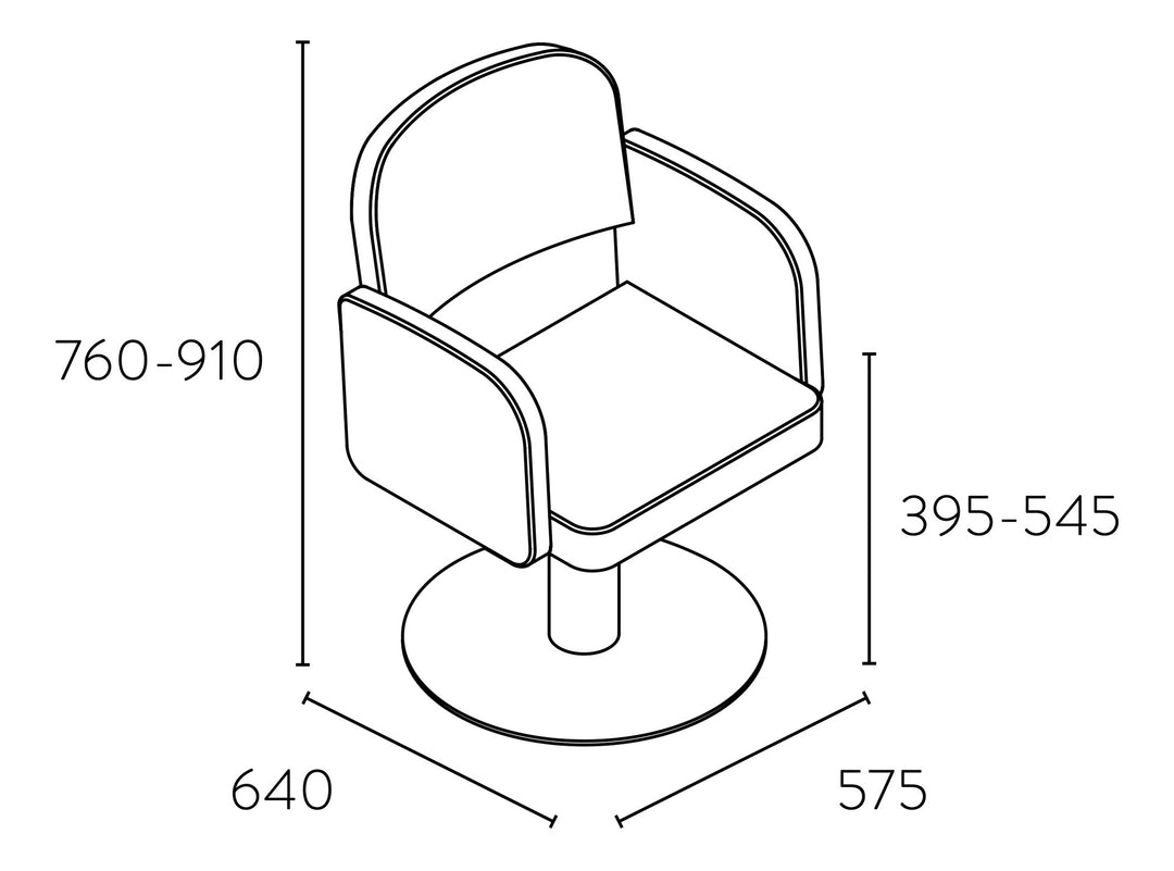 Pahi Sillón de peluquería Elma
