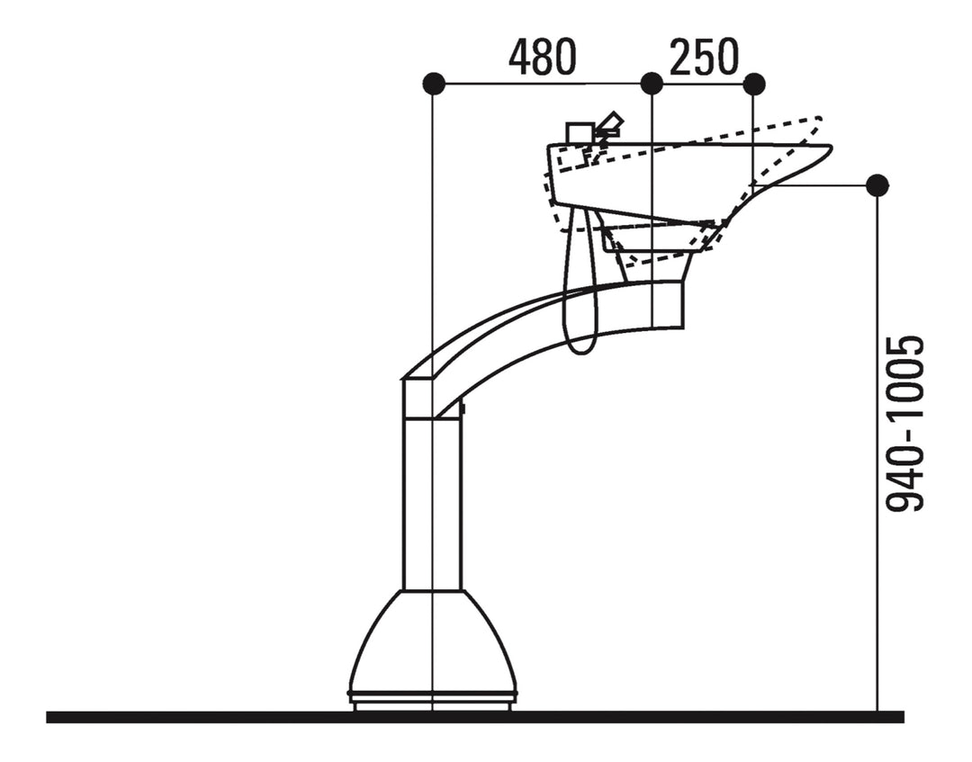 Jobst Contura Mono PLUS - Schwenkarmsäule