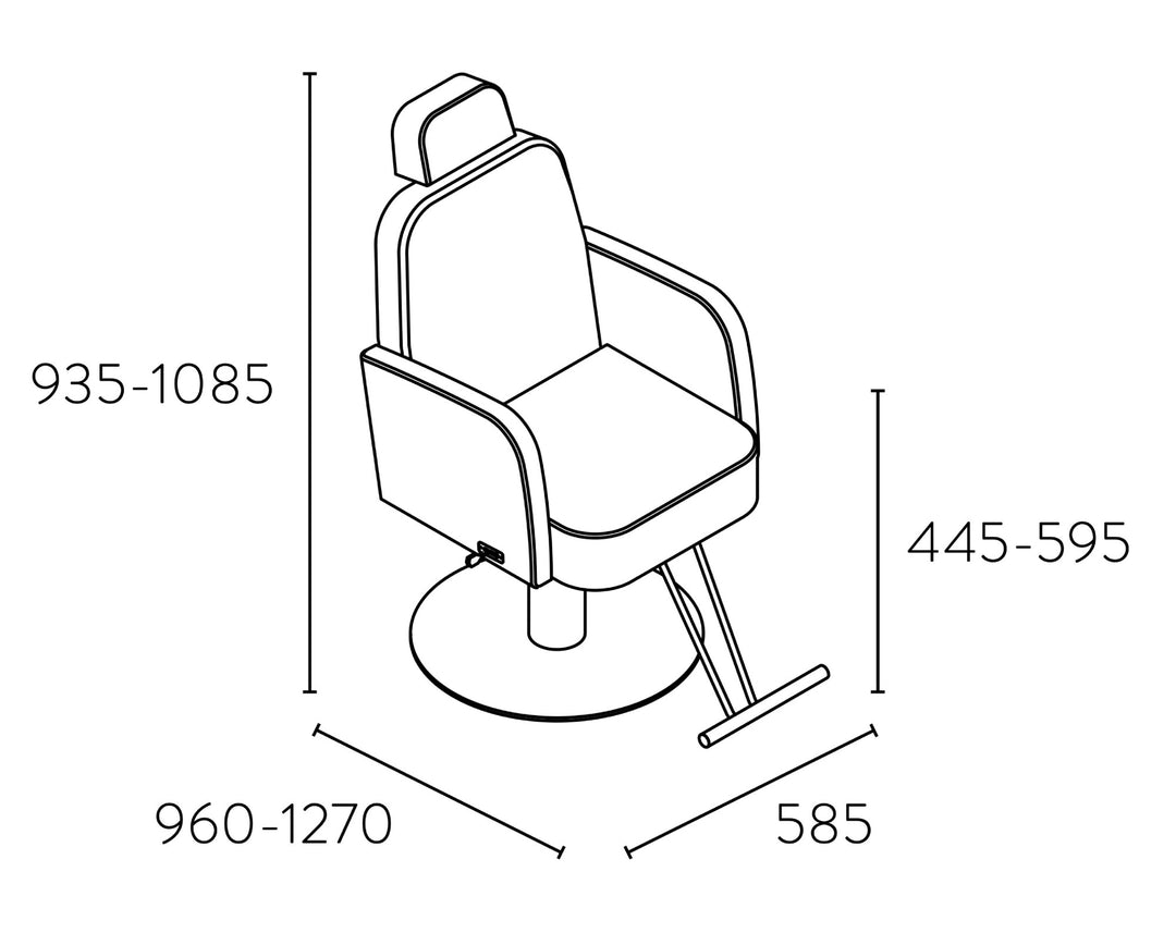 Pahi Sillón de peluquería Eyre