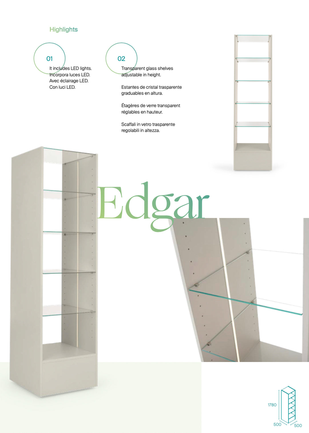Pahi Satış Rafı Edgar