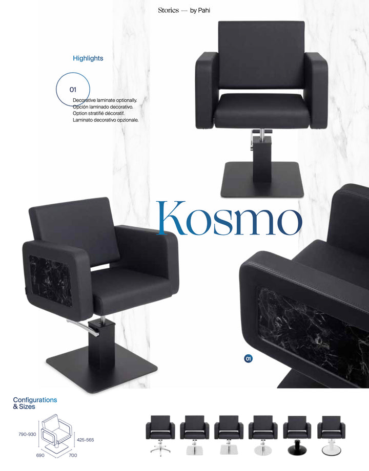 Scaun de coafură Pahi Kosmo Skai