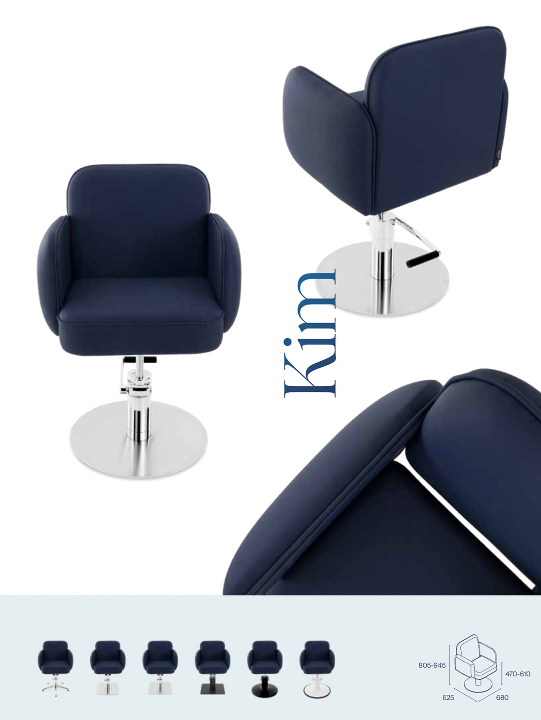 Pahi Sillón de peluquería Kim