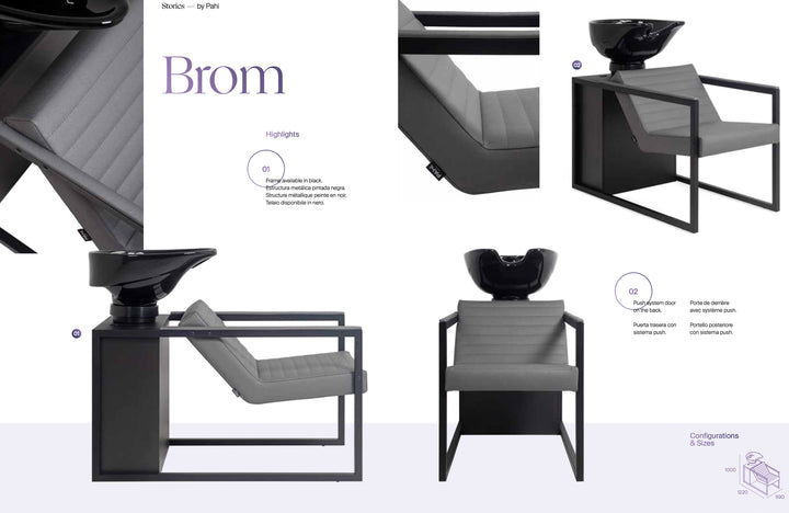 كرسي غسيل Pahi Brom