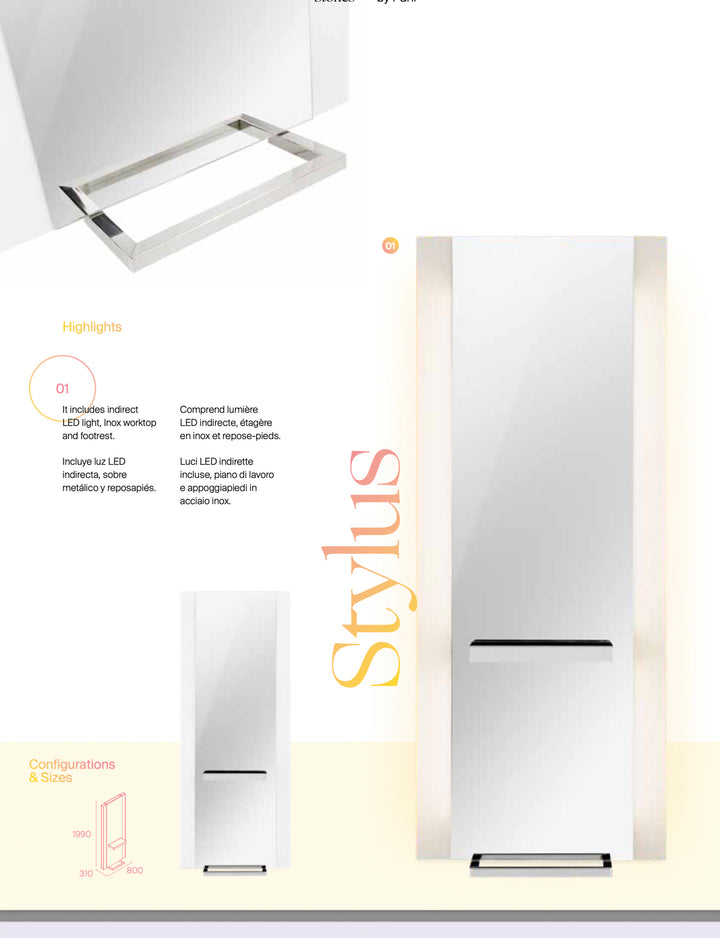 Pahi Poste de coiffure Stylus