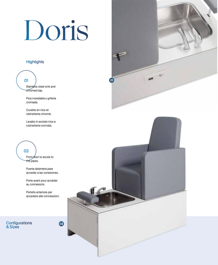 Poltrona per pedicure Pahi Doris